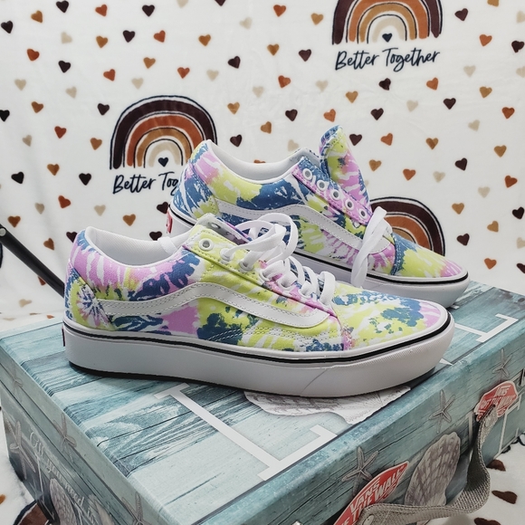 Vans comfycush old skool tie-dye - Picture 8 of 15